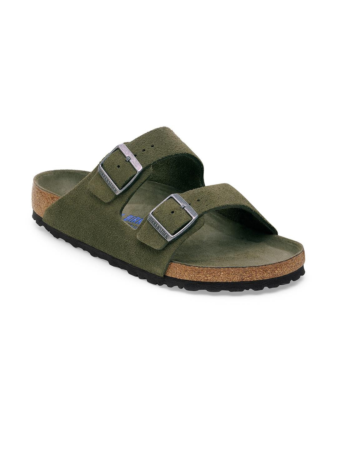 Birkenstock Unisex Green Casual Slip-On Comfort Sandals