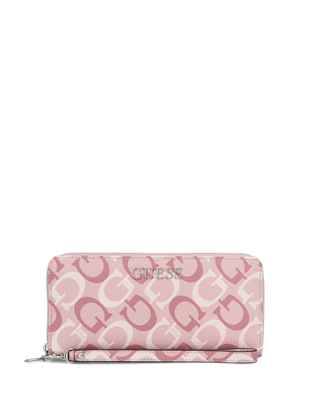 GUESS Women Abbas Large Zip Around Wallet