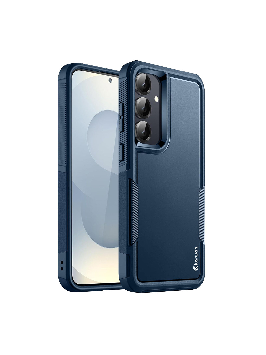 Karwan Samsung Galaxy S24 5G Rugged Dual Layer Back Case Cover