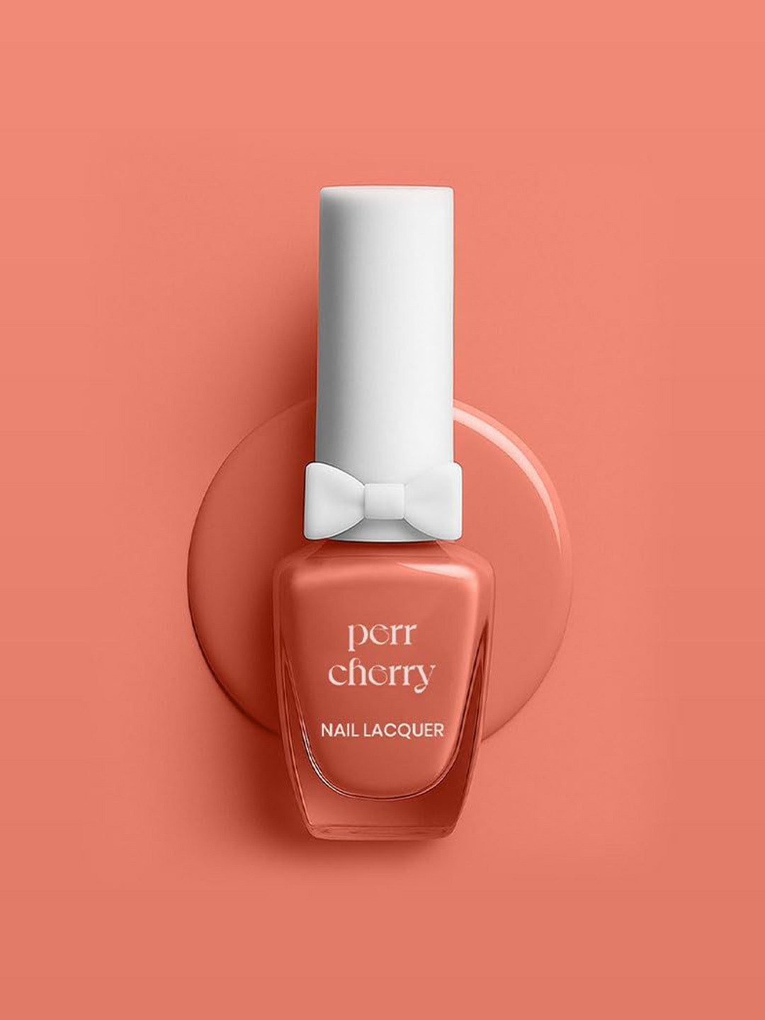 PERR CHERRY Nail Paint Enriched With Vitamin E- 6 ml- Peach