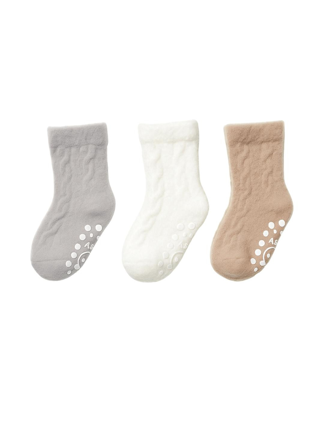 Cdeck Set Of 3 Kids Rabbit Wool Socks