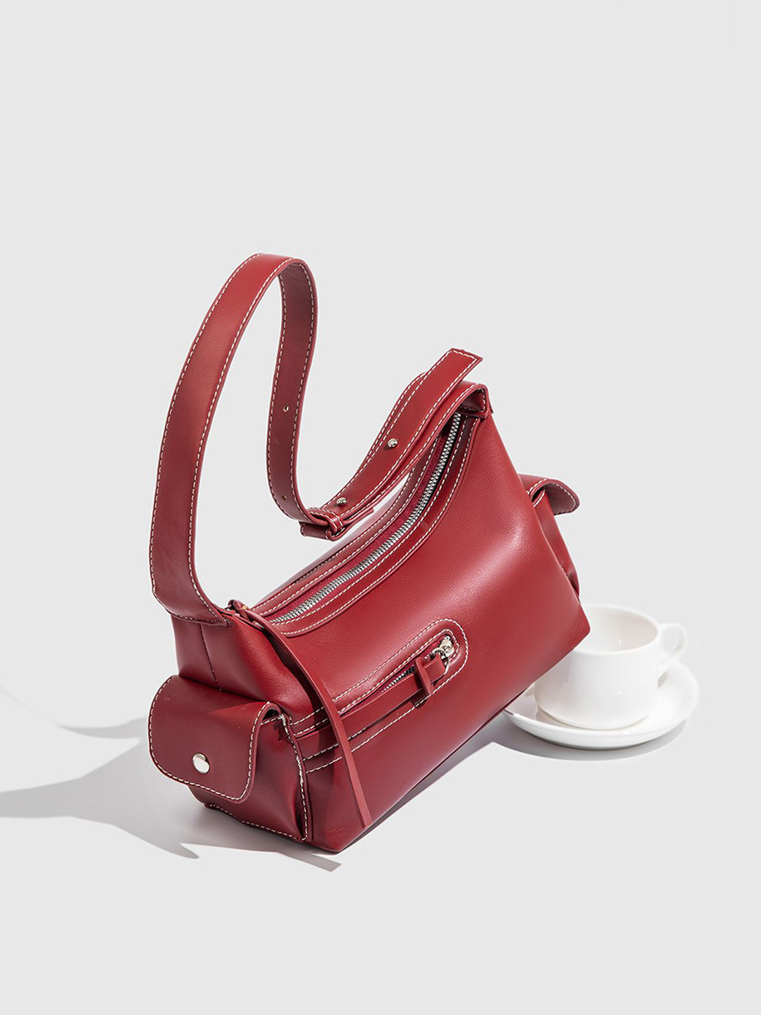 StyleCast x Revolte Women Half Moon Hobo Handbags