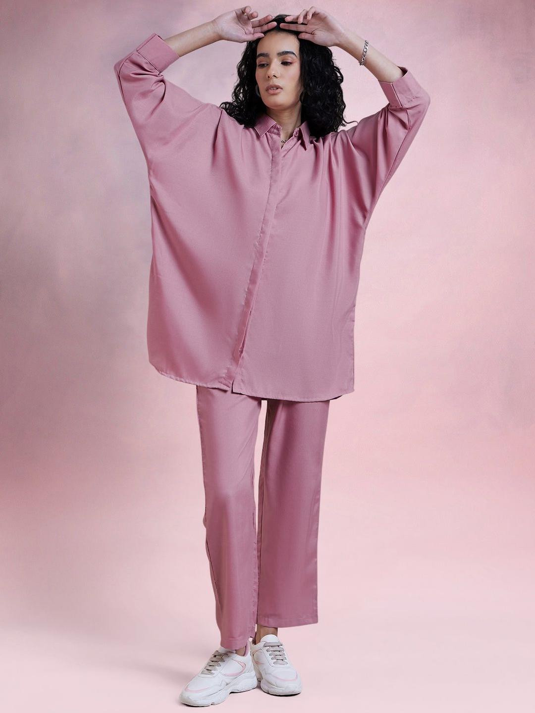 DressBerry Collared Neck Shirt With Trousers