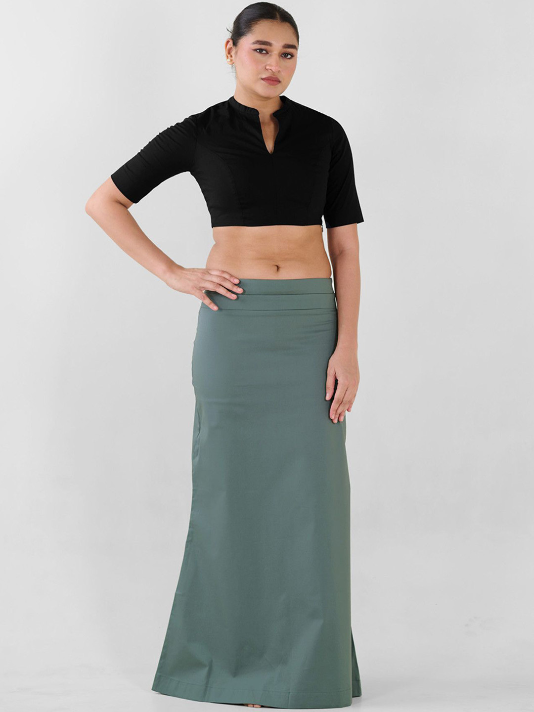 I AM BY DOLLY JAIN Women DCoat Simple With Extender Stretchable Saree Shapewear