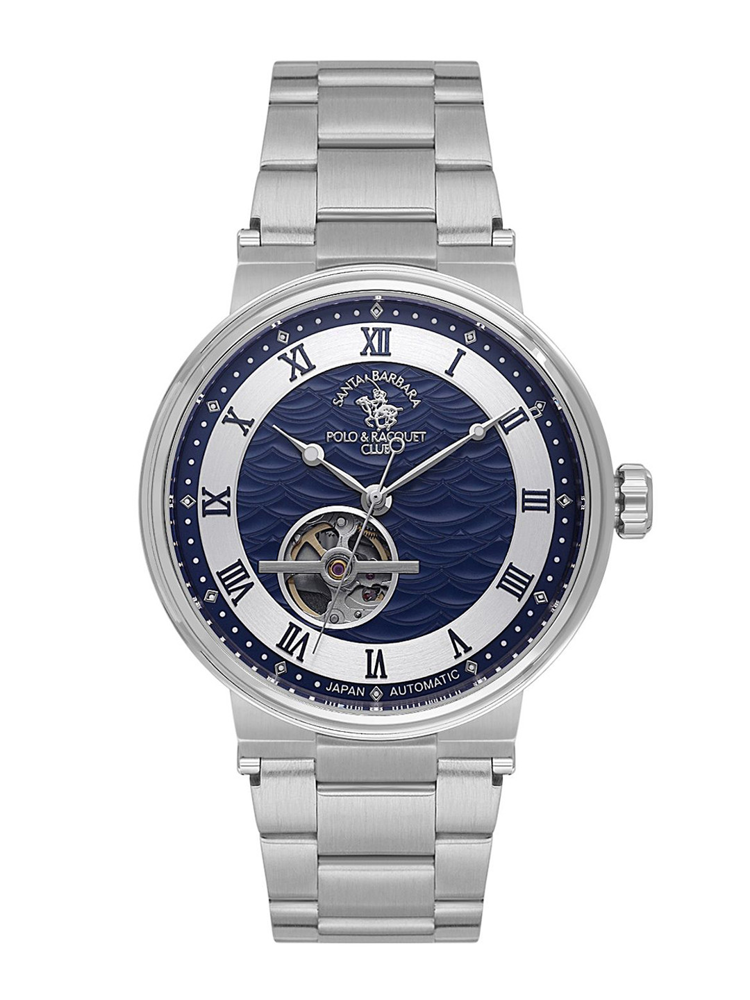SANTA BARBARA POLO & RACQUET CLUB Men Dial & Stainless Stee Straps Analogue Watch