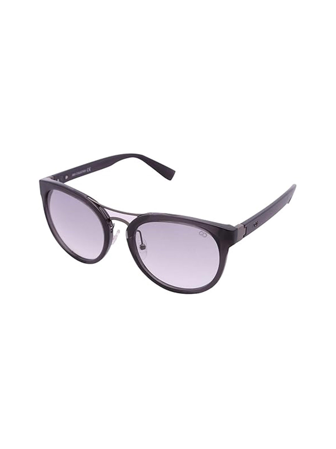 GIO COLLECTION Women Grey Lens & Black Aviator Sunglasses GL5057C03_TA