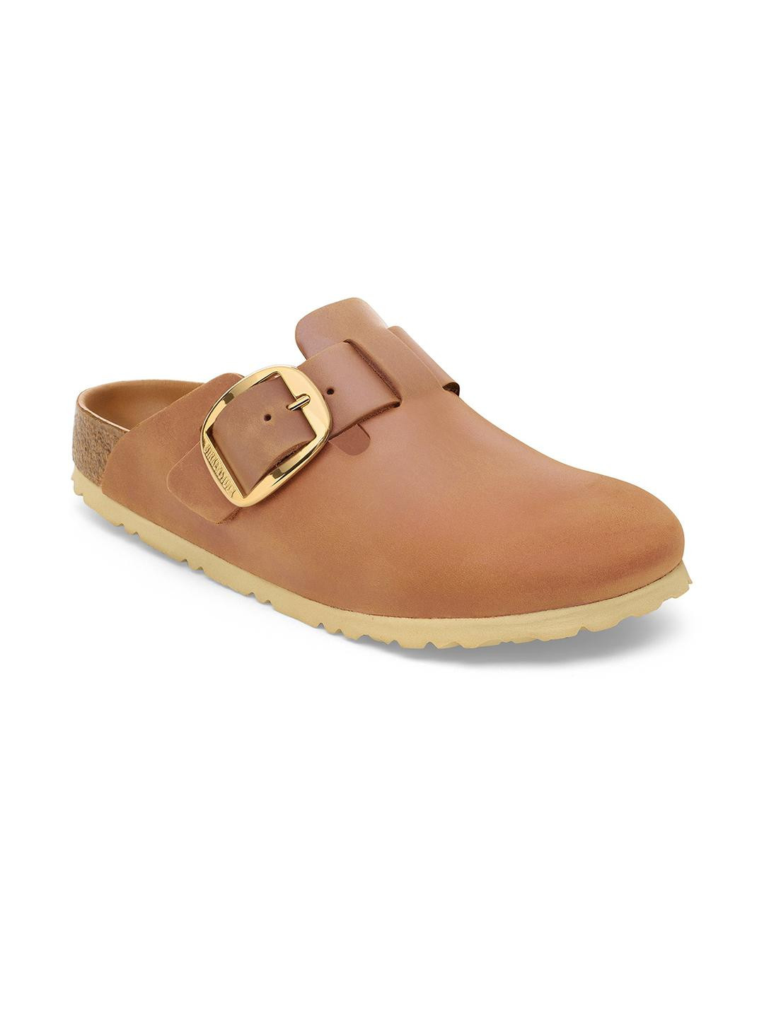 Birkenstock Women Brown Casual Slip-On Clogs