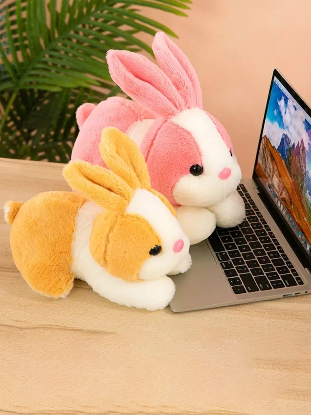 CuddleNest Rabbit Microfibre Soft Toy Soft Toys and Dolls
