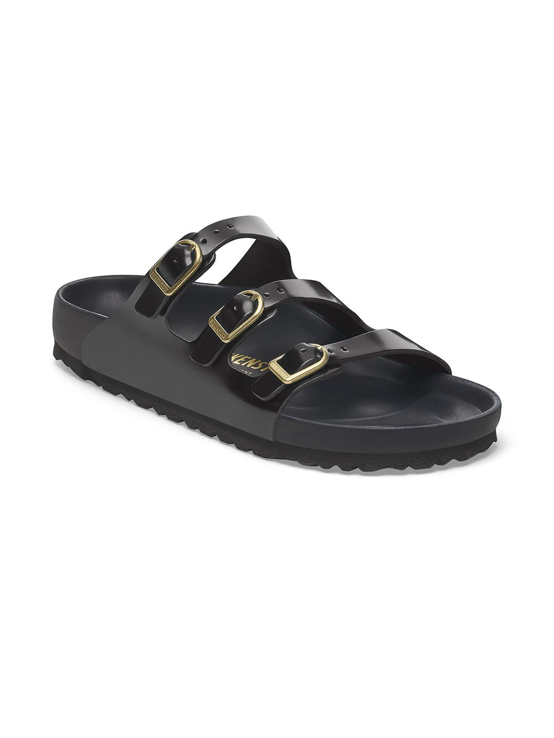 Birkenstock Women Black Casual Slip-On Comfort Sandals