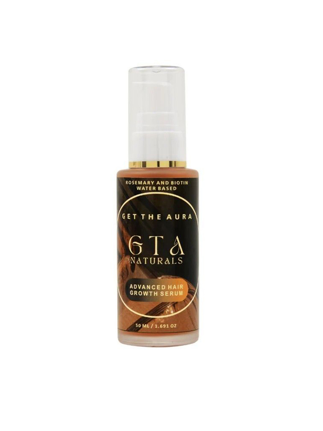 GTA Naturals Advanced Hair Growth Serum With Rosemary - 50 ml