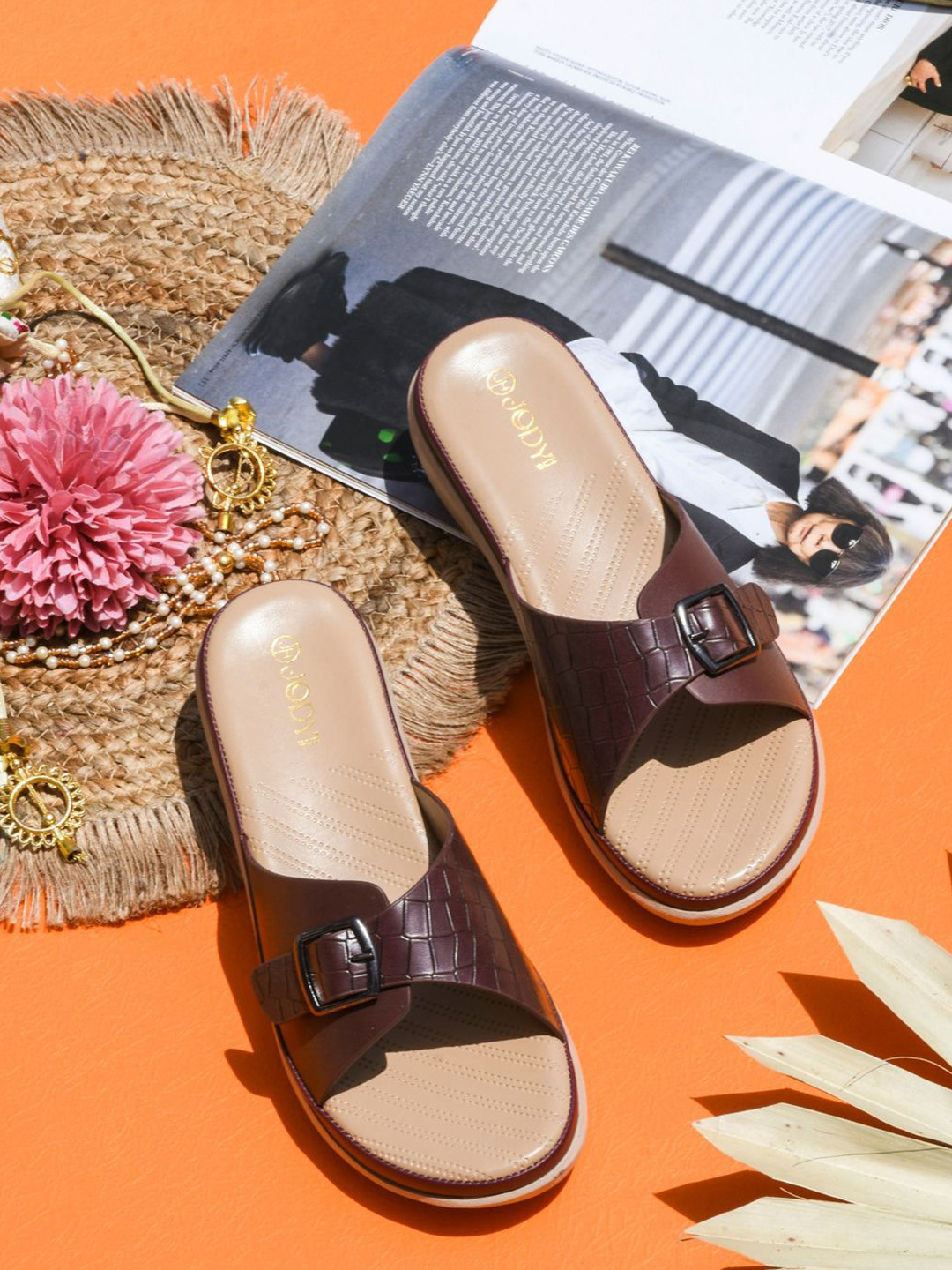 JodyHub Women Embellished Wedge Sandals