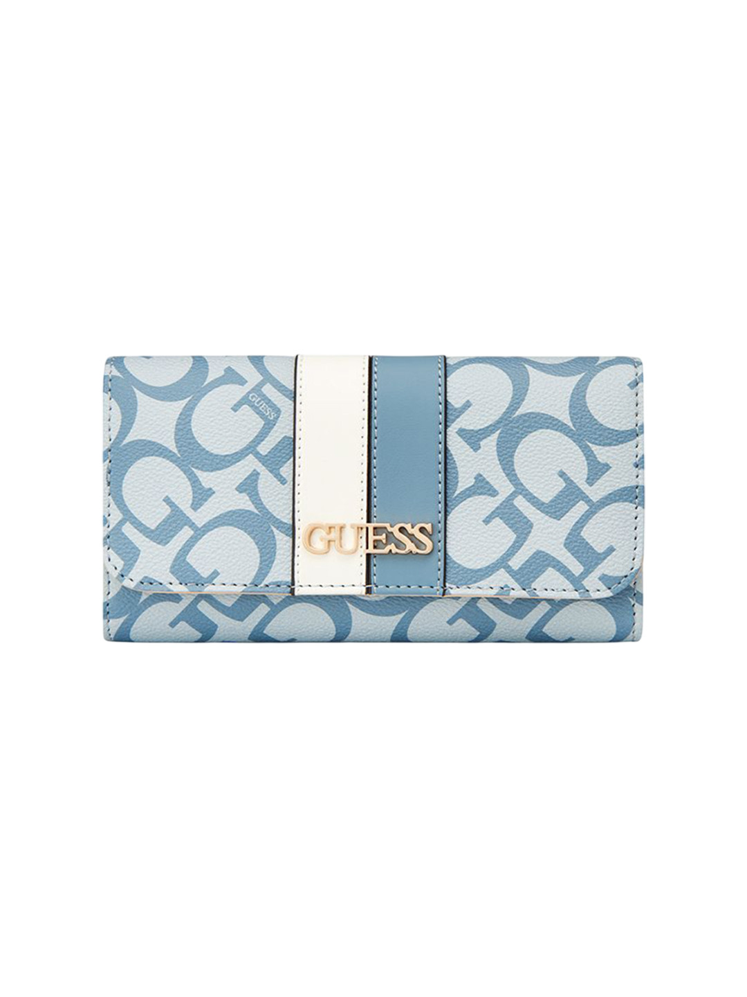 GUESS Women Printed Kerry Slim Three Fold Wallet