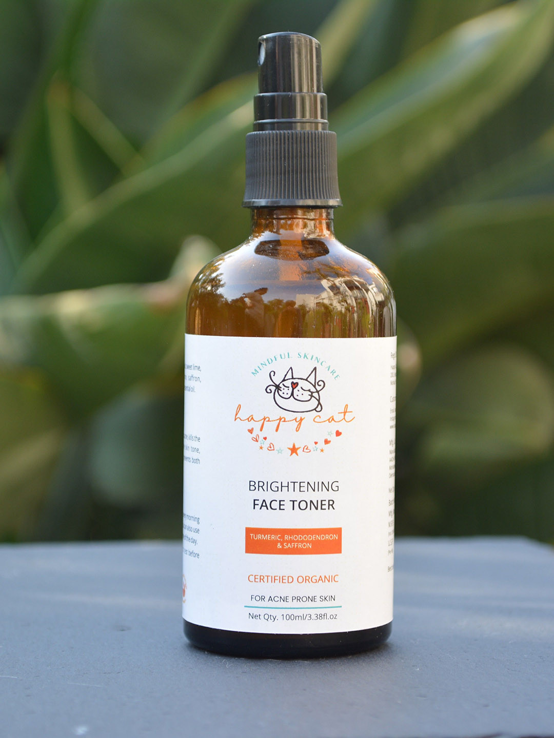 HAPPY CAT Brightening Toner For Saffron - 100 ml