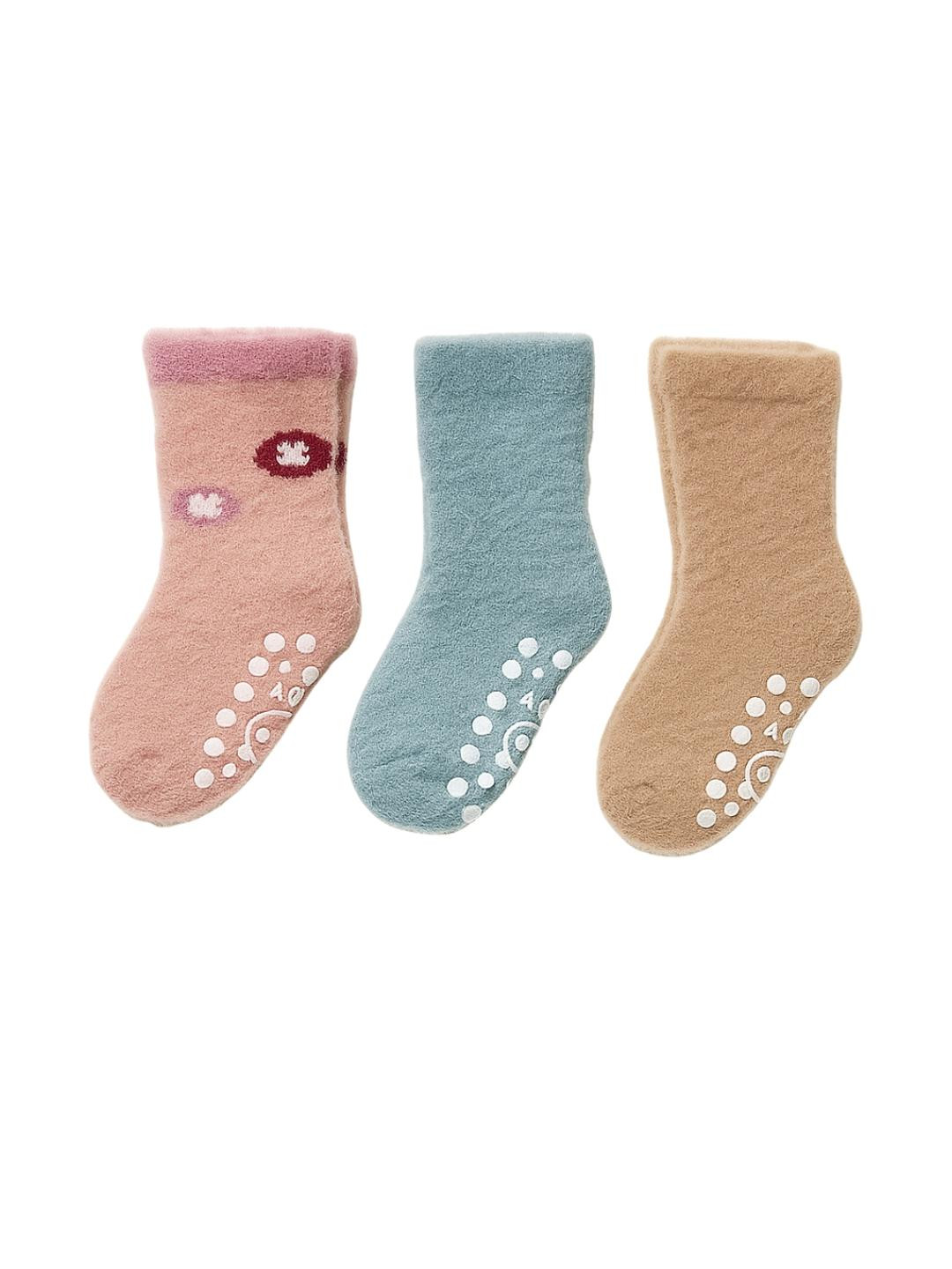 Cdeck Kids Pack of 3 Baby Rabbit Woollen Socks