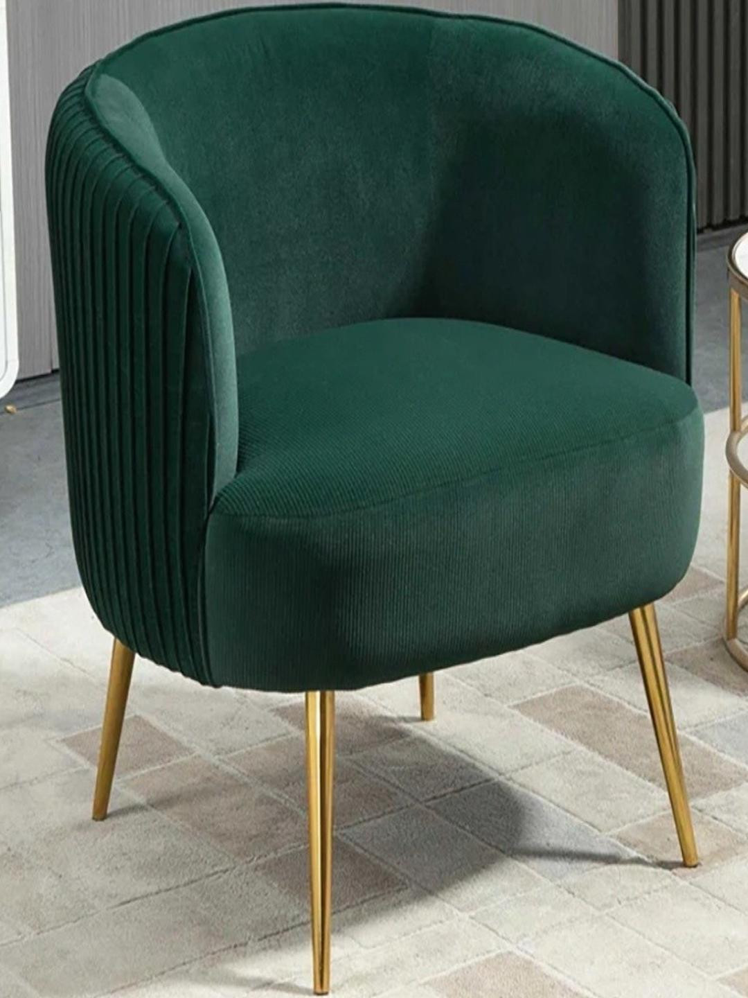 DOE BUCK Velvet Accent Chair