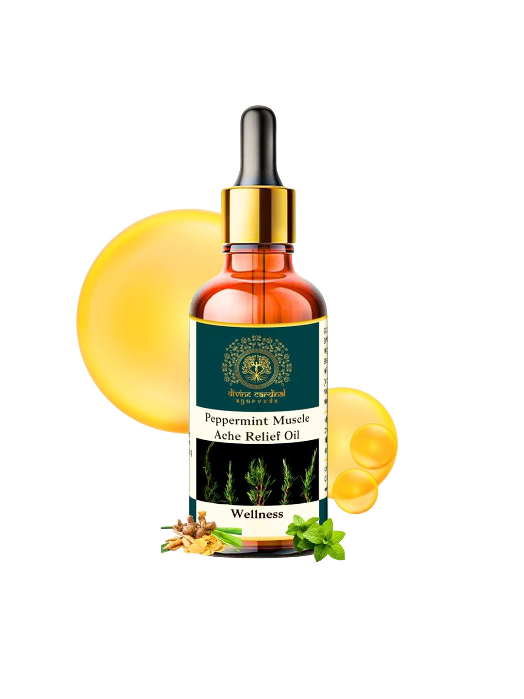 Divine cardinal Plai Muscle Ache Relief Oil- 30 ml