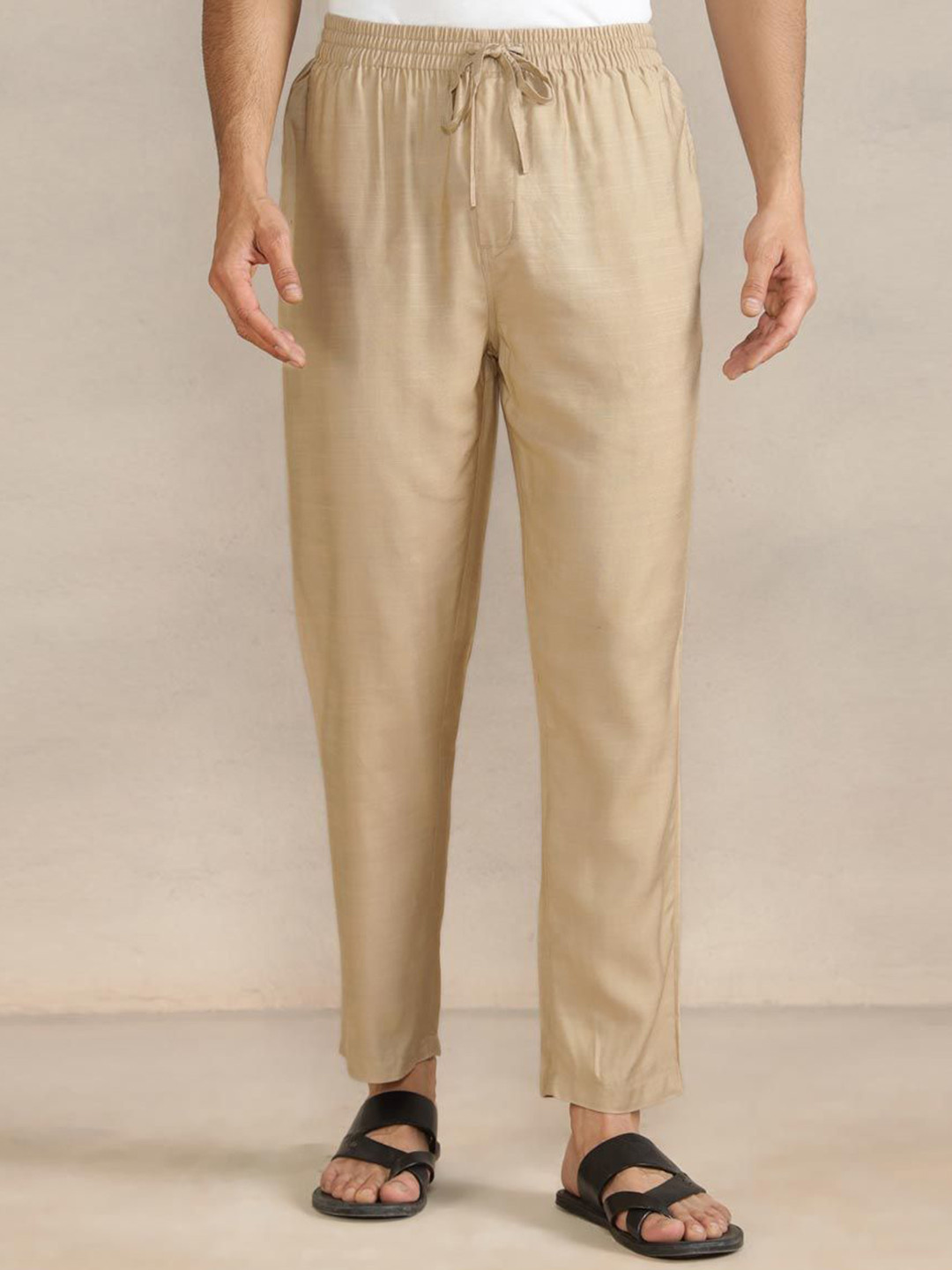 Fabindia Men Drawstring Aligarhi Pyjama