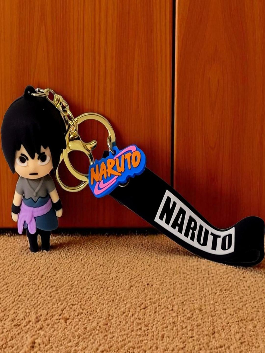 ADOREAL Black Naruto Keychain