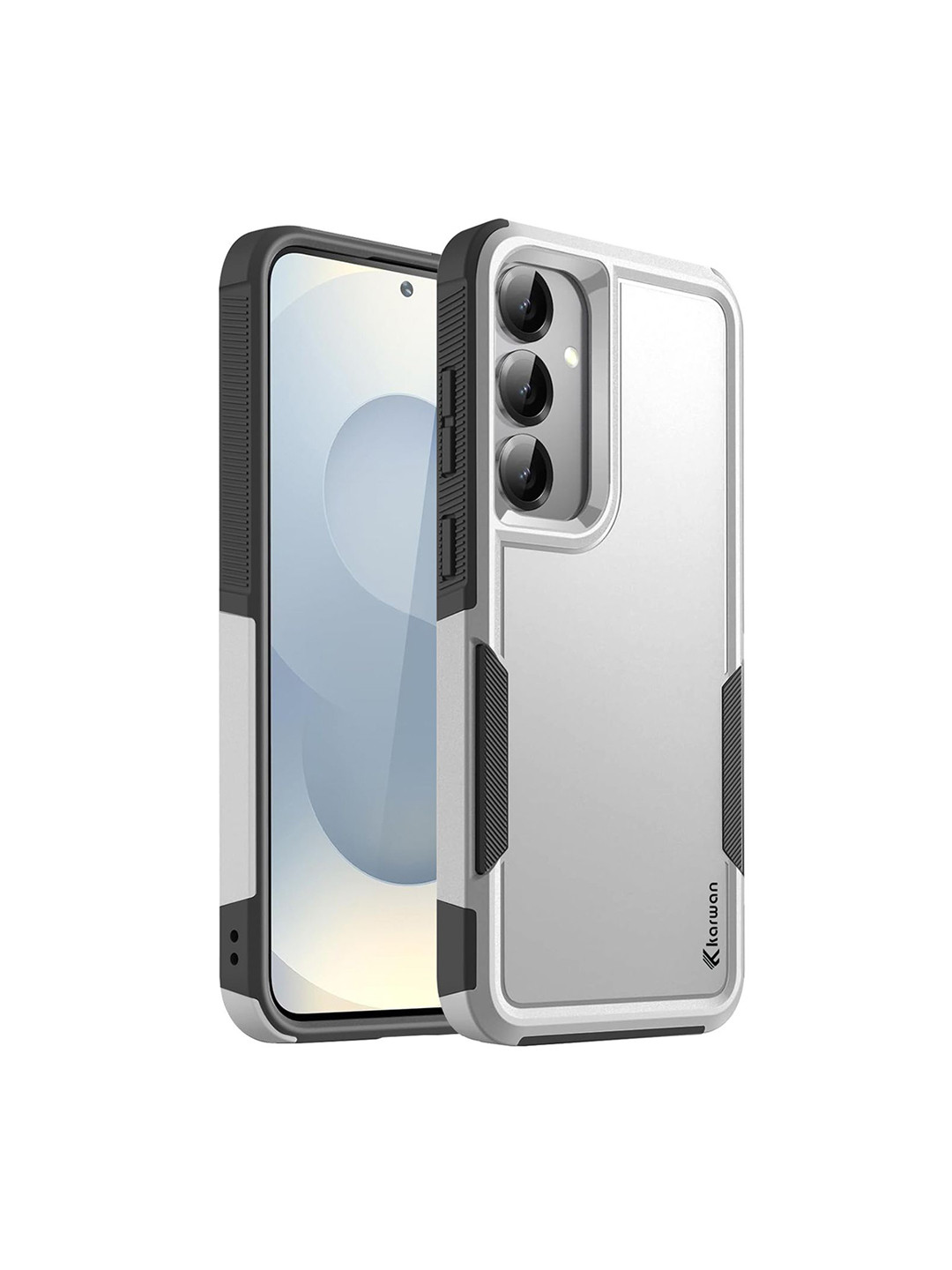 Karwan Samsung A35 & Samsung A55 Rugged Dual Layer Back Case Cover