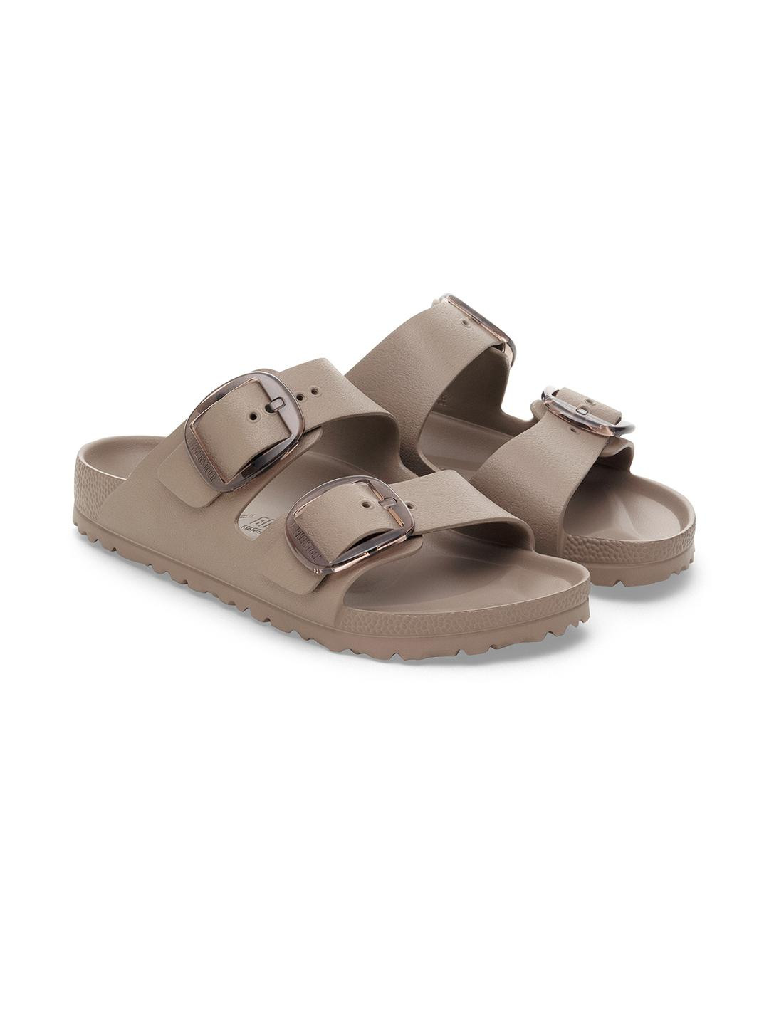 Birkenstock Women Brown Casual Slip-On Comfort Sandals