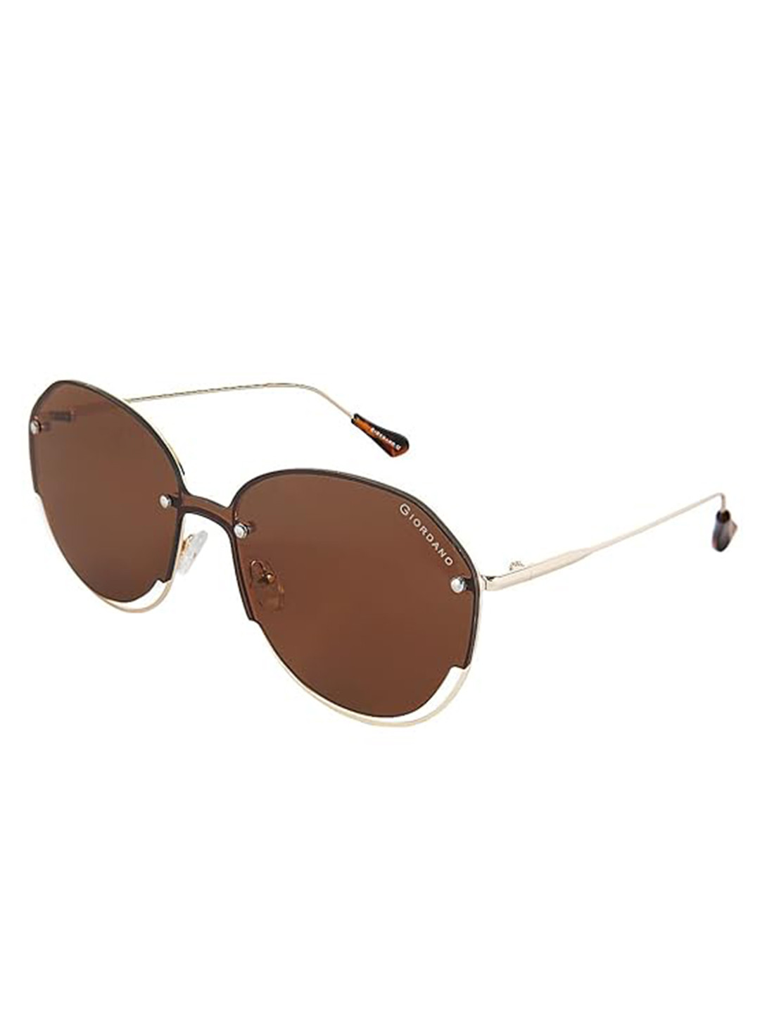 GIORDANO Women Round Sunglasses GA90296C02_TA-Gold