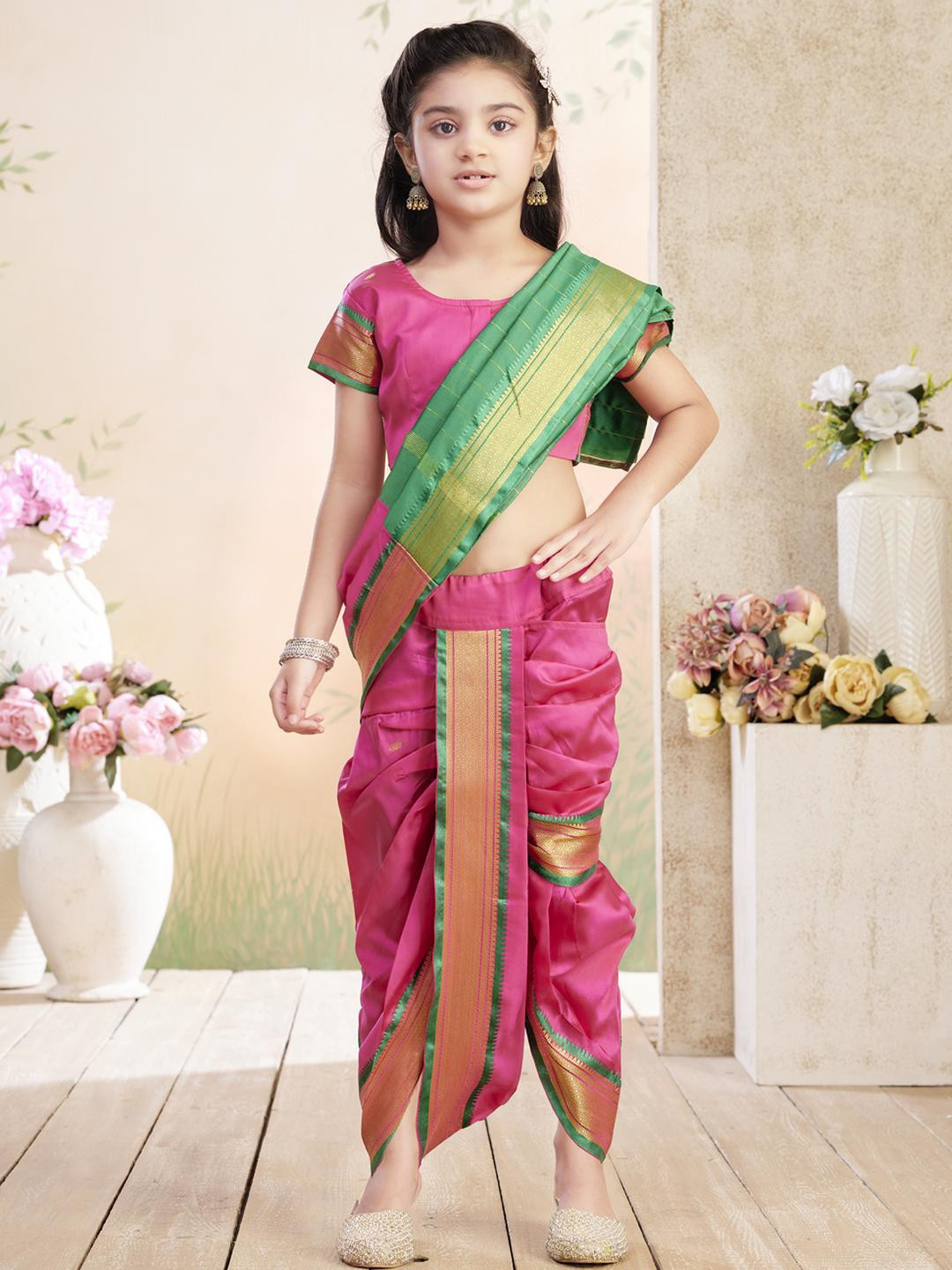 Sangria Pink Sarees