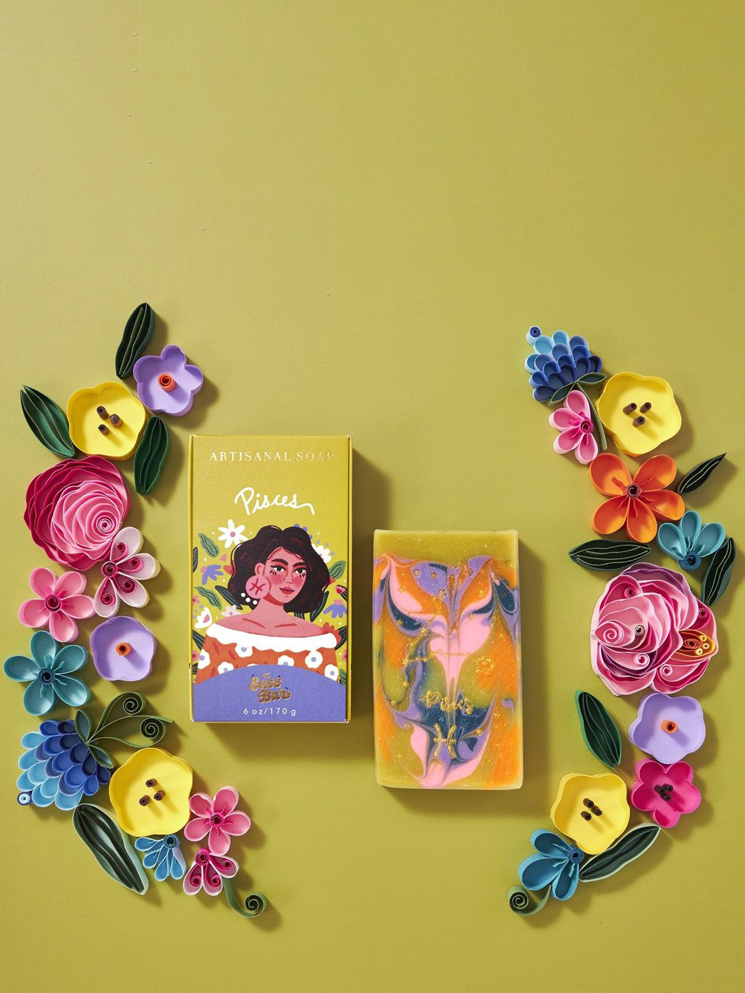 The Sass Bar Pisces Star Sign Soap- 135 g