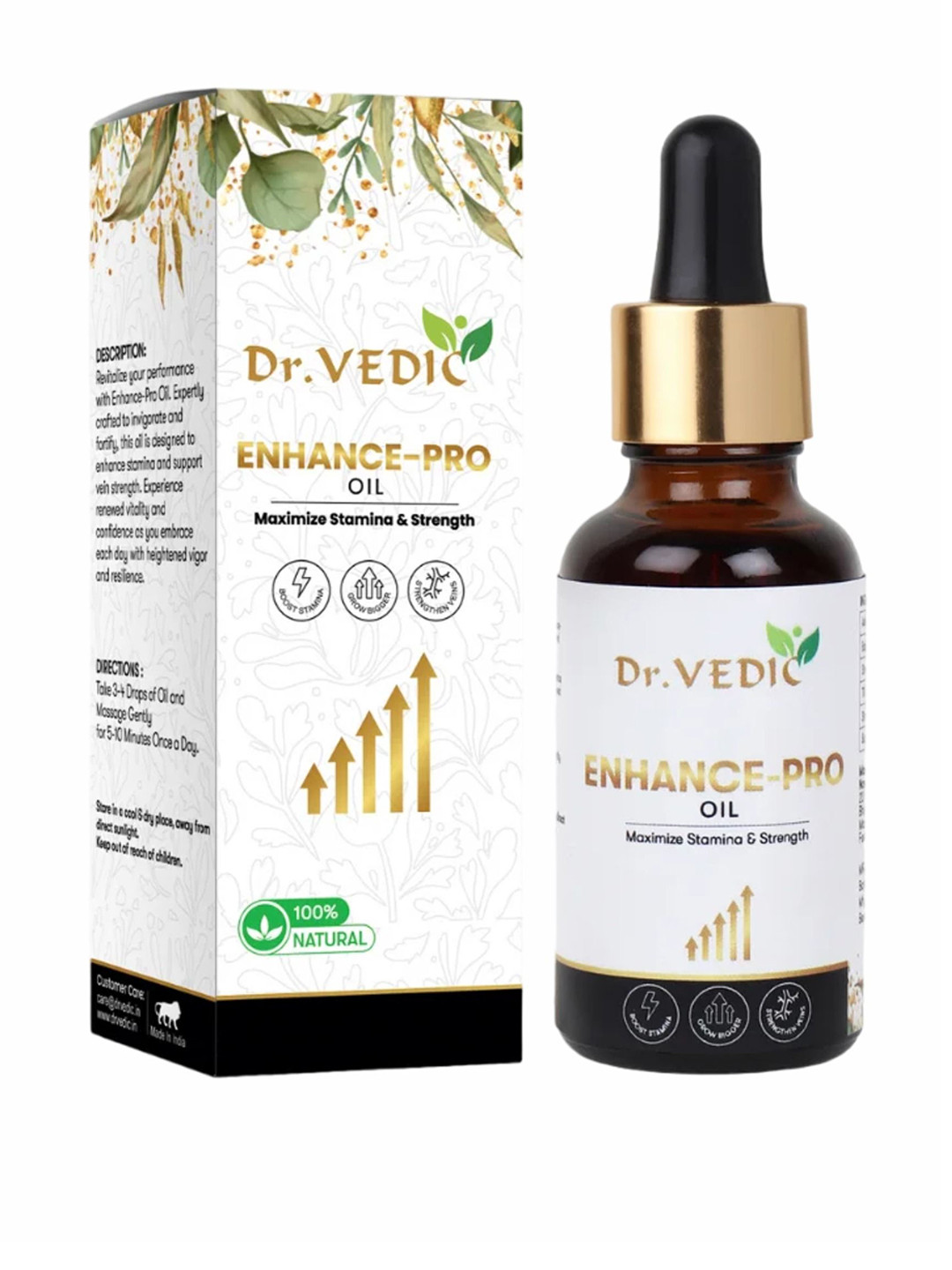 Dr Vedic Enhance Pro Oil With Sesame Oil - 30 ml
