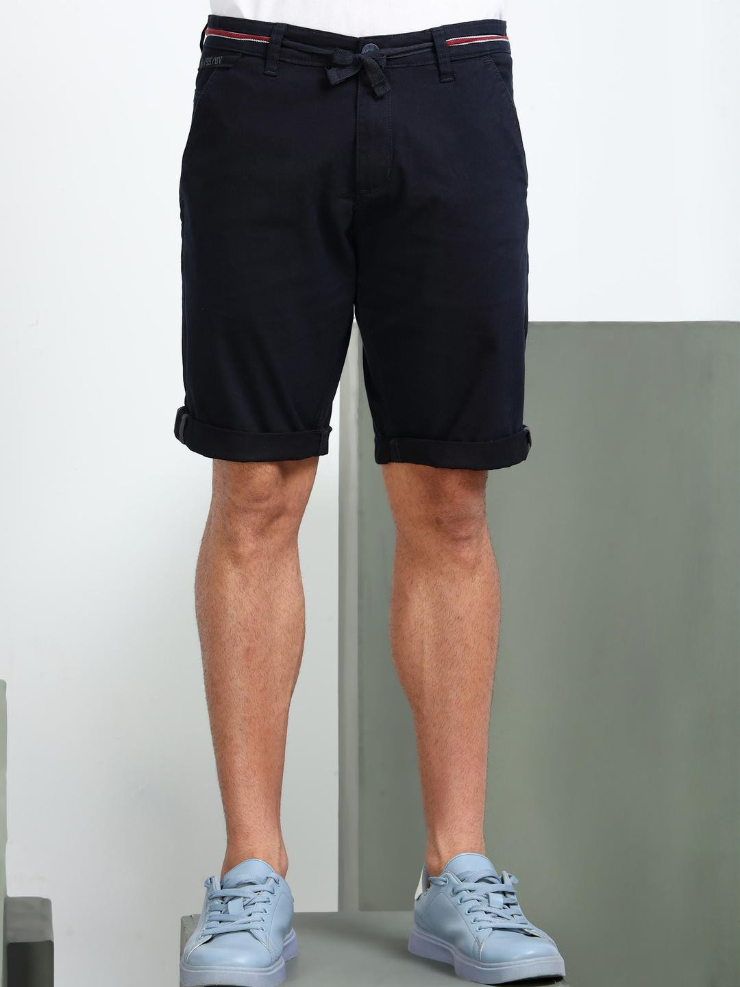 beevee Men Regular Fit Mid-Rise Shorts