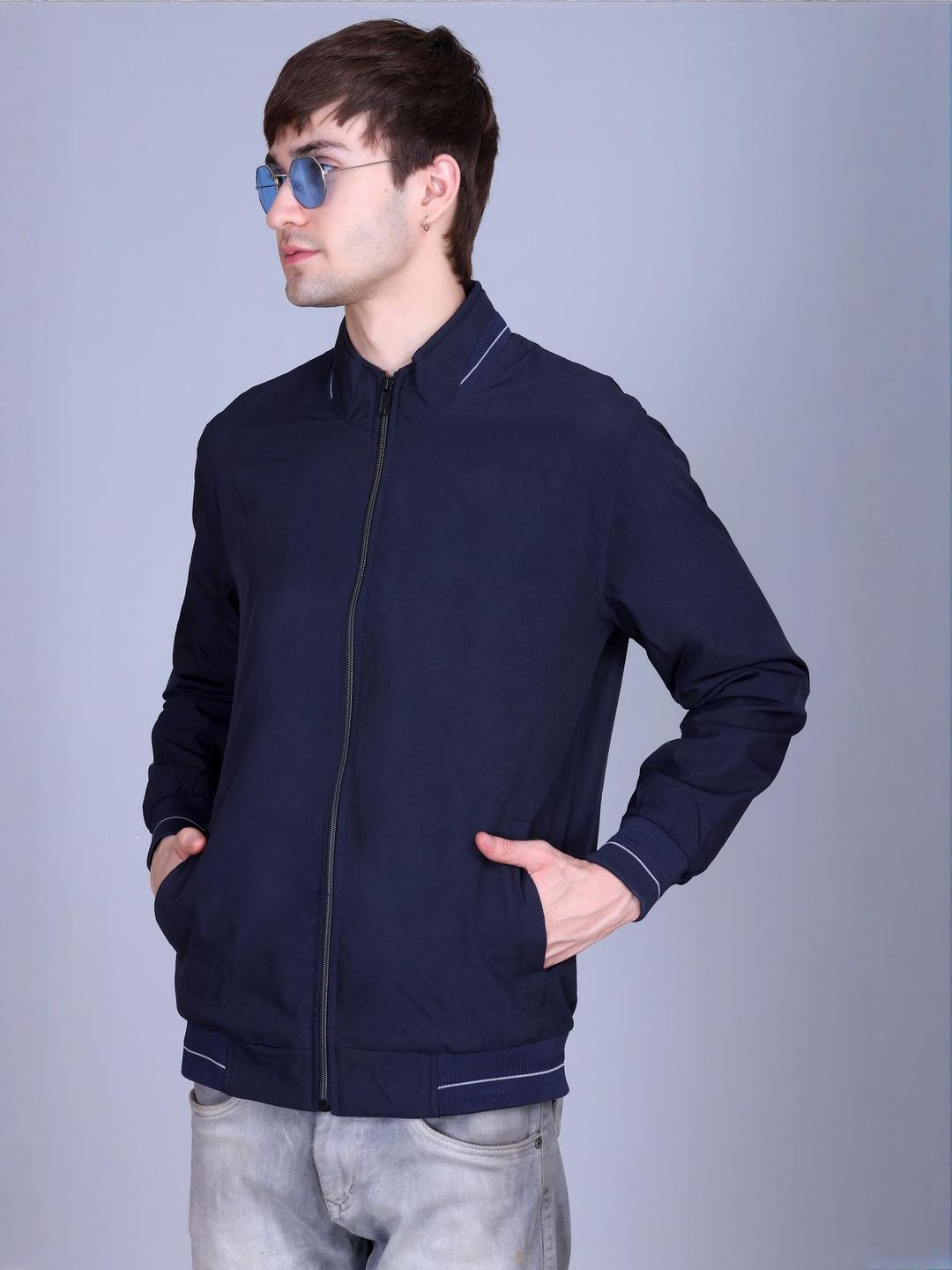 Mast & Harbour Water Resistant Varsity Jacket