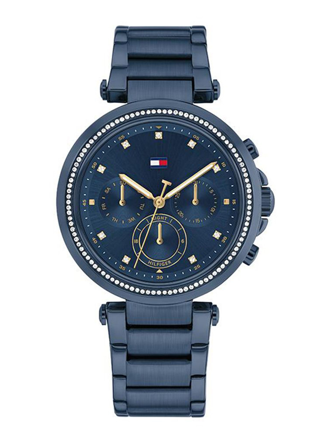 Tommy Hilfiger Women Round Dial & Stainless Steel Straps Analogue Watch NTTH1782704