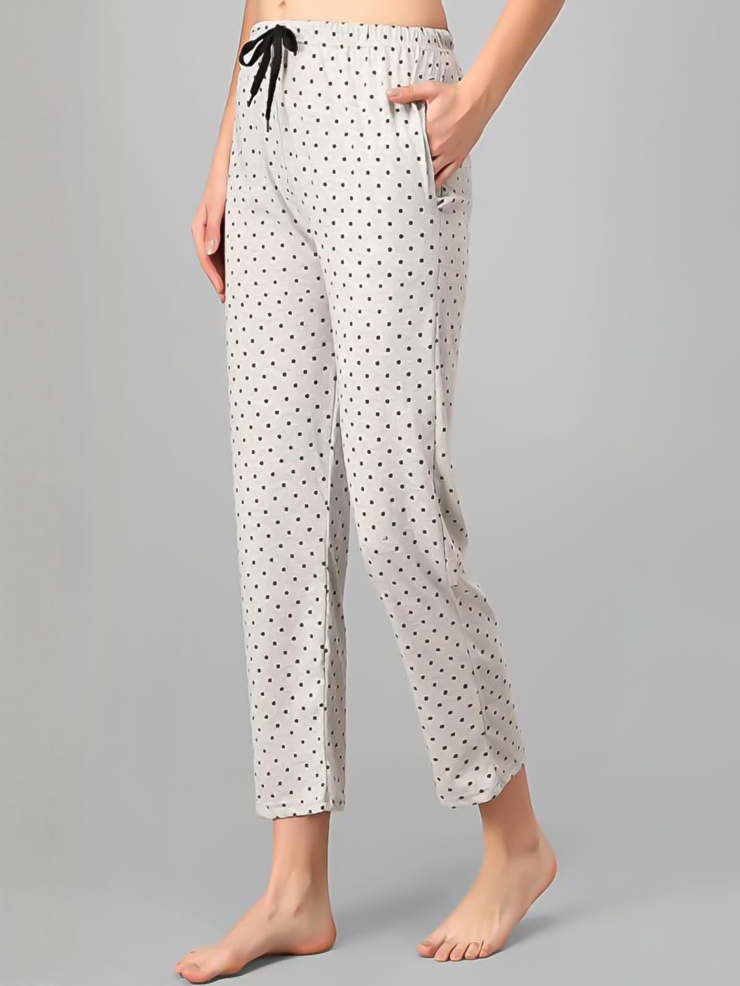 FIT N FAME Women Printed Relaxed Fit Cotton Pyjama Pack of 3