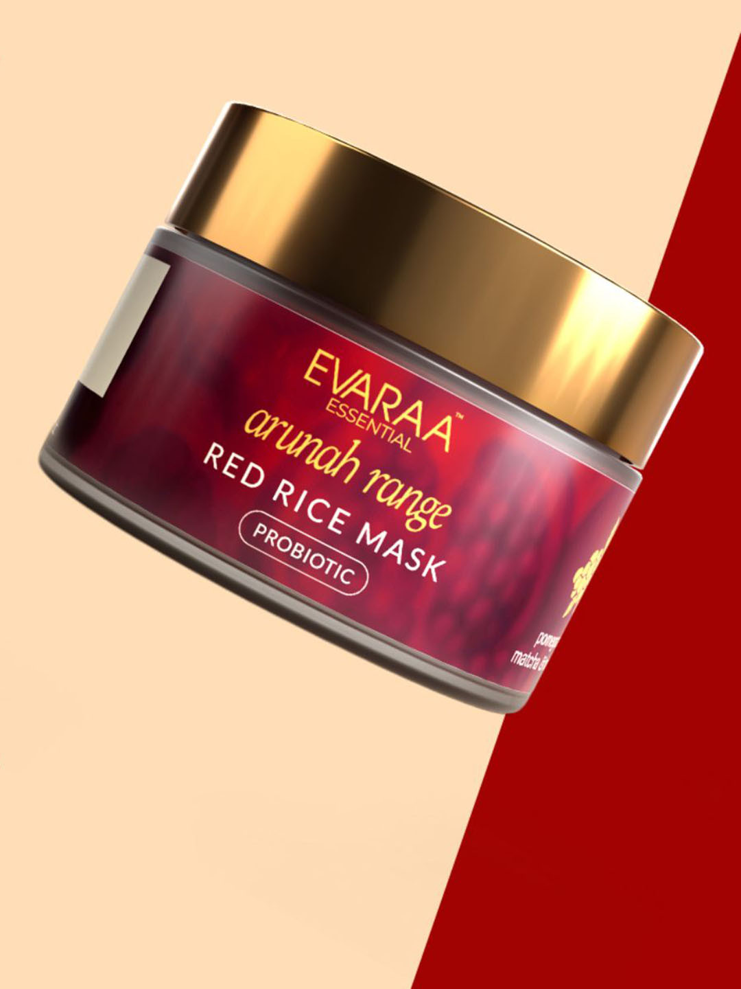 EVARAA ESSENTIAL Red Rice Mask For Deep Hydration- 50 g