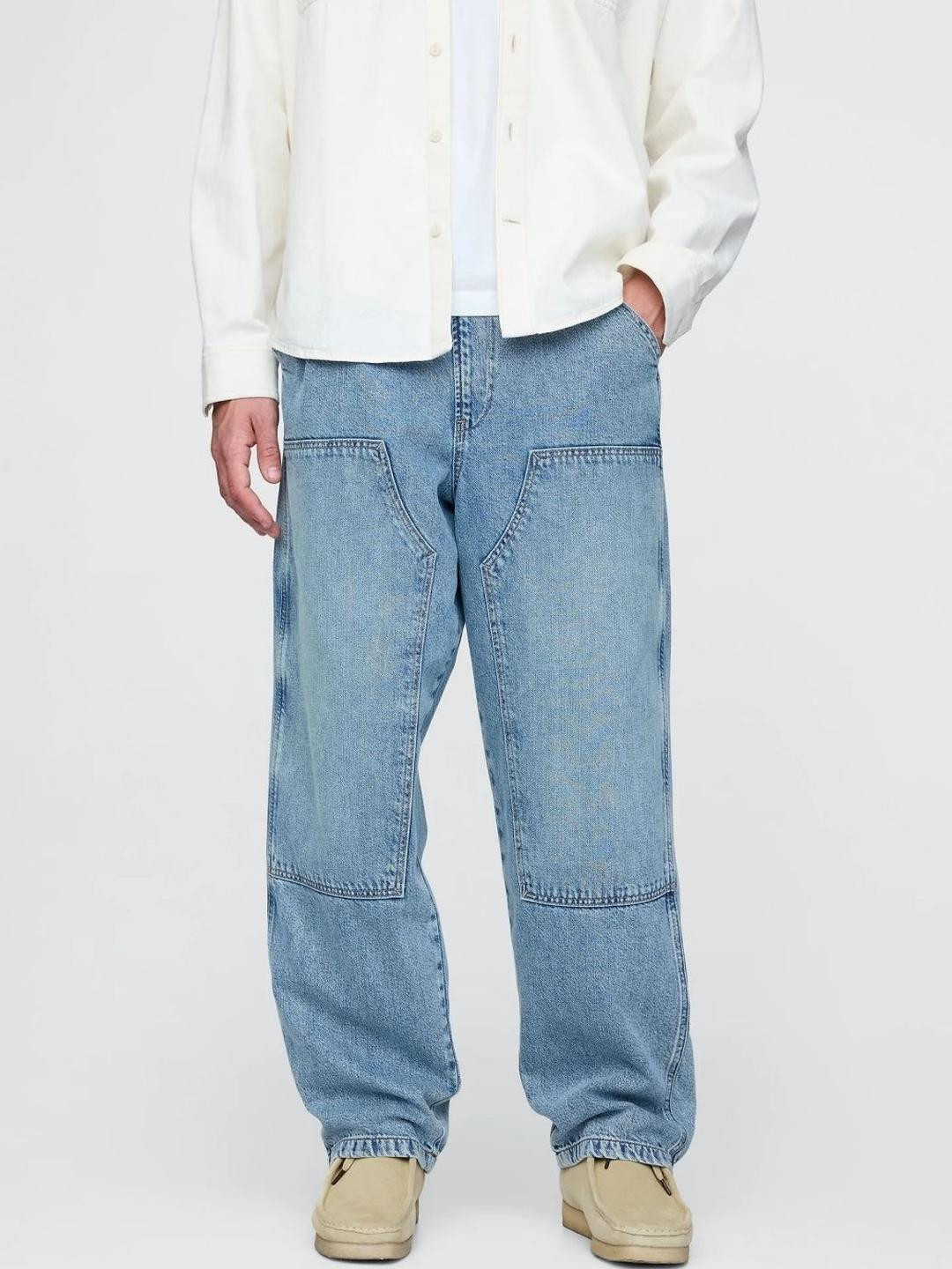 GAP Men Loose Carpenter Mid-Rise Panel Jeans