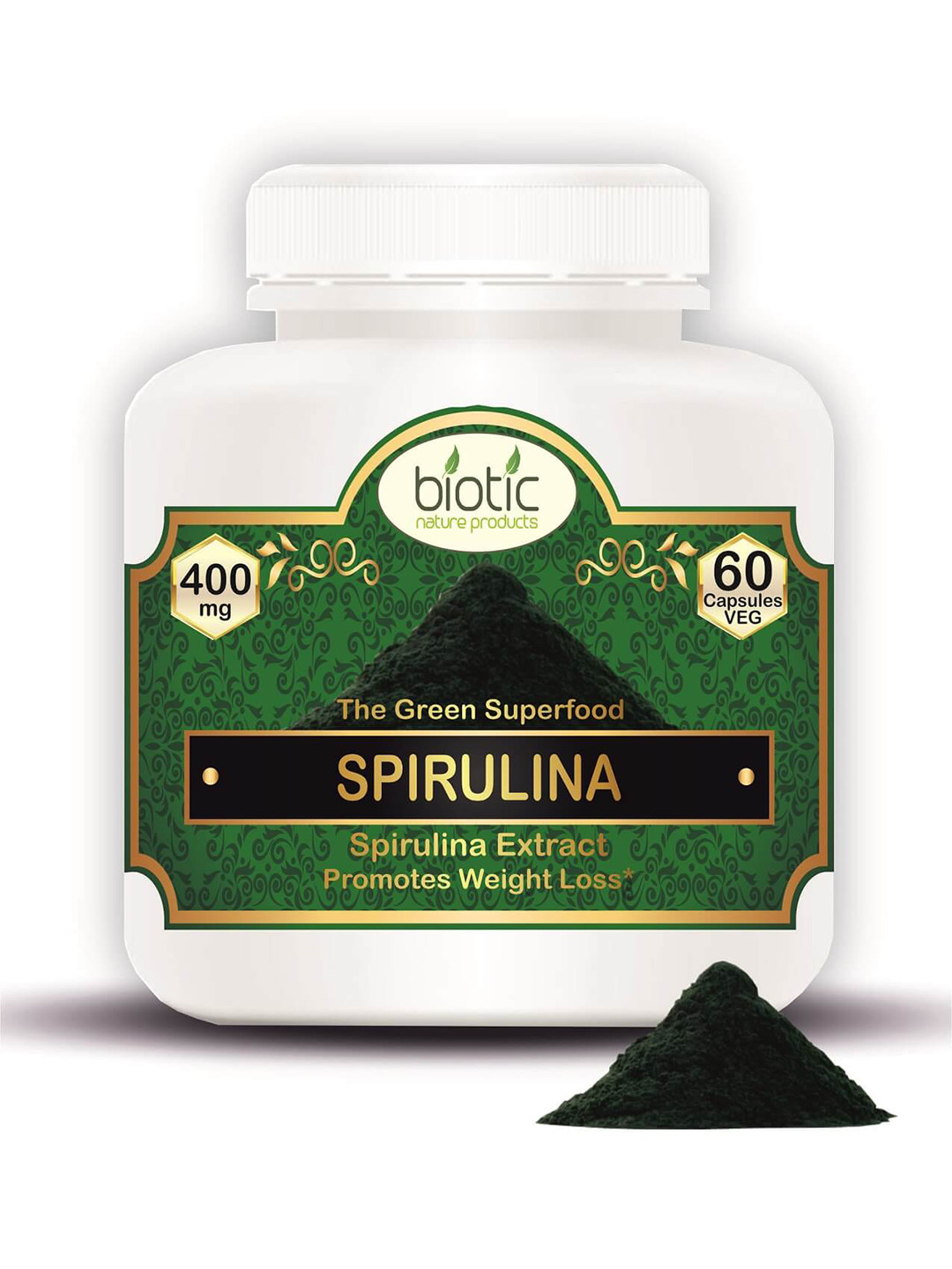 Biotic Spirulina Extract Capsule - 60 Capsules