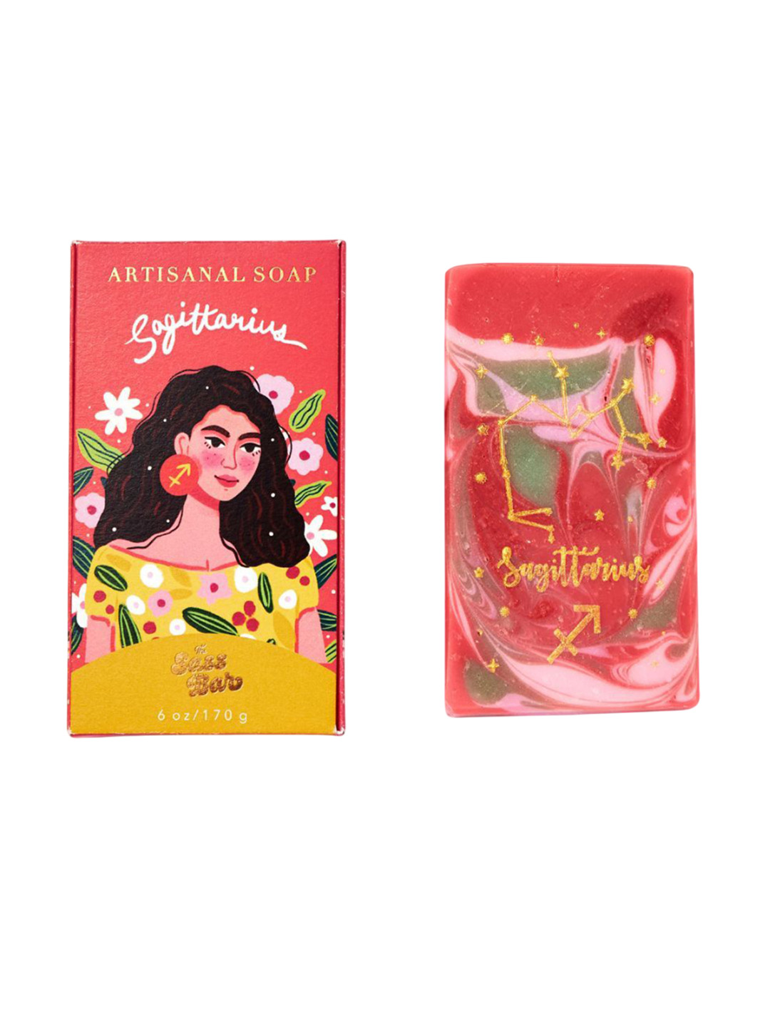 The Sass Bar Sagittarius Star Sign Soap- 135 g