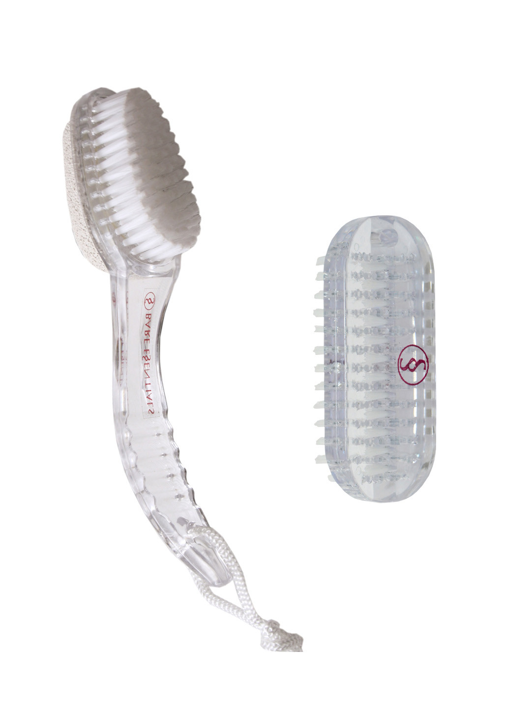 bare essentials Set Of 2 Foot & Nail Brush Set