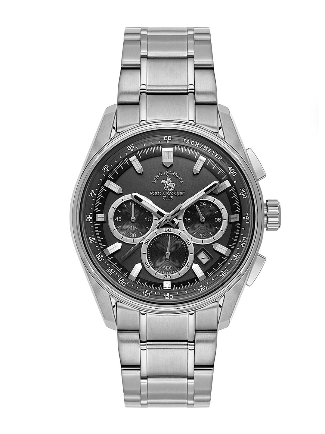 SANTA BARBARA POLO & RACQUET CLUB Men Bracelet Style Straps Analogue Watch SB.1.10634-2