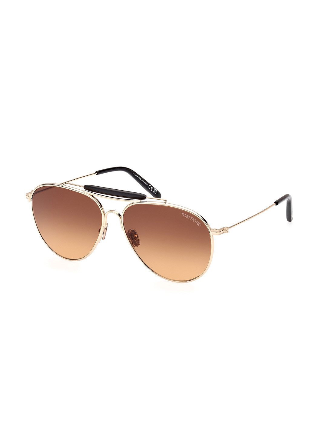 Tom Ford Men Aviator Sunglasses with UV Protected Lens FT0995 59 32E