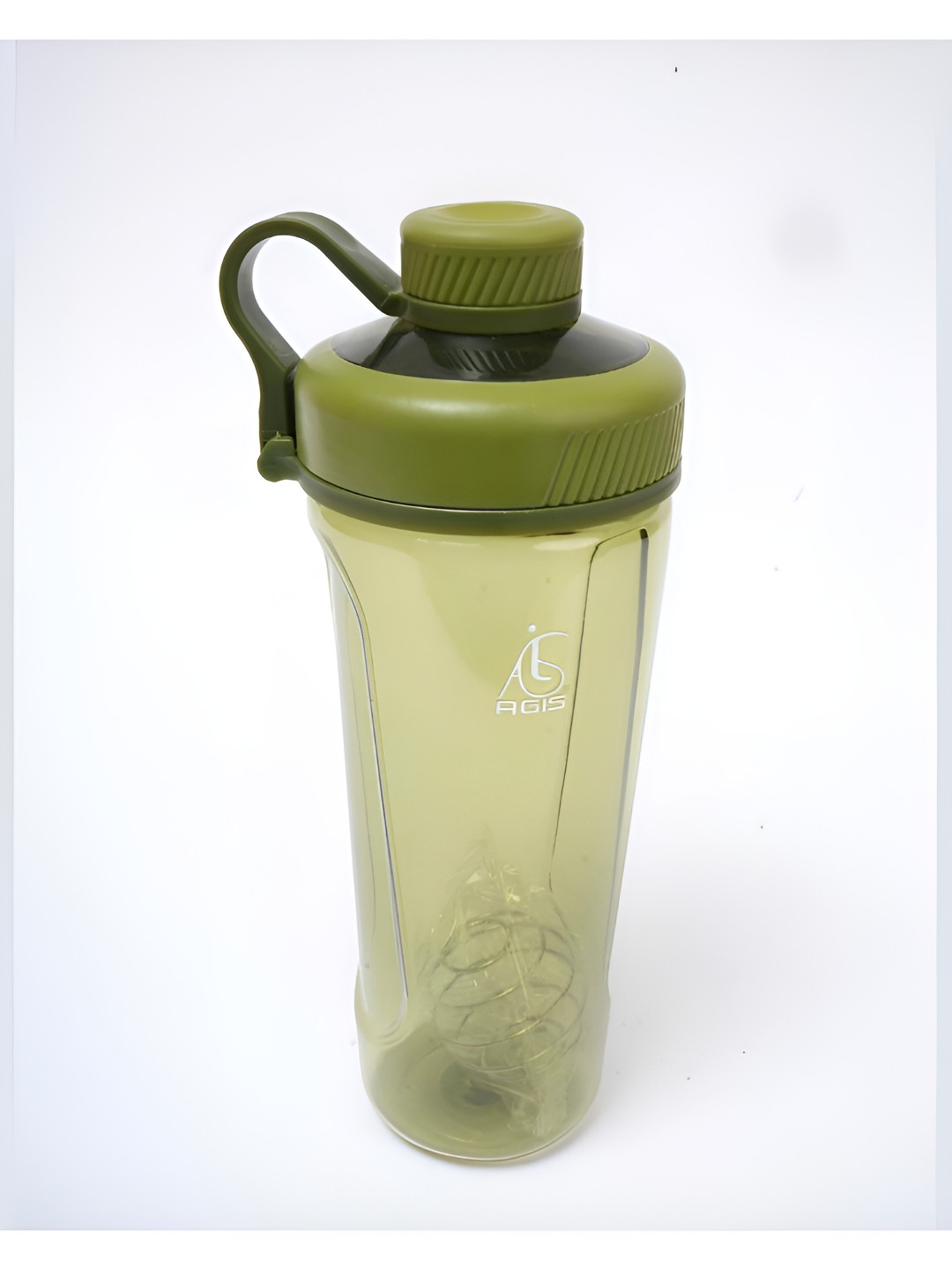 AGIS Green & Transparent Printed Military Shaker-800 ML