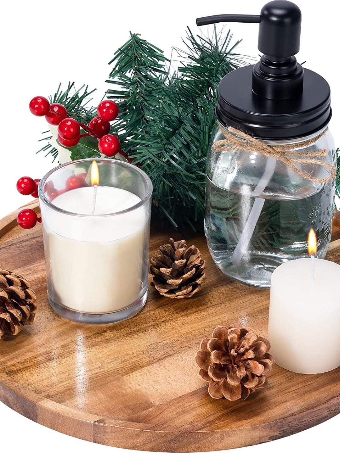 Daisy craft Brown 2025 Wood 1 Pieces Easy to Clean Serving Tray