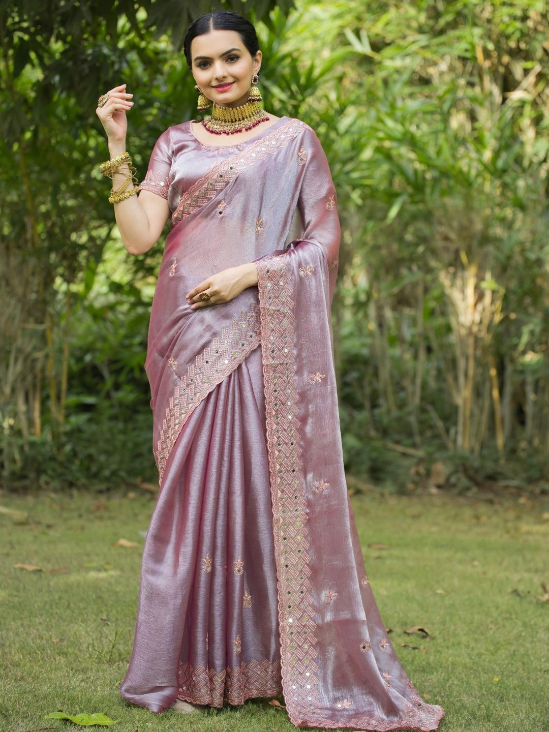 Prettyage Organza Banarasi Saree