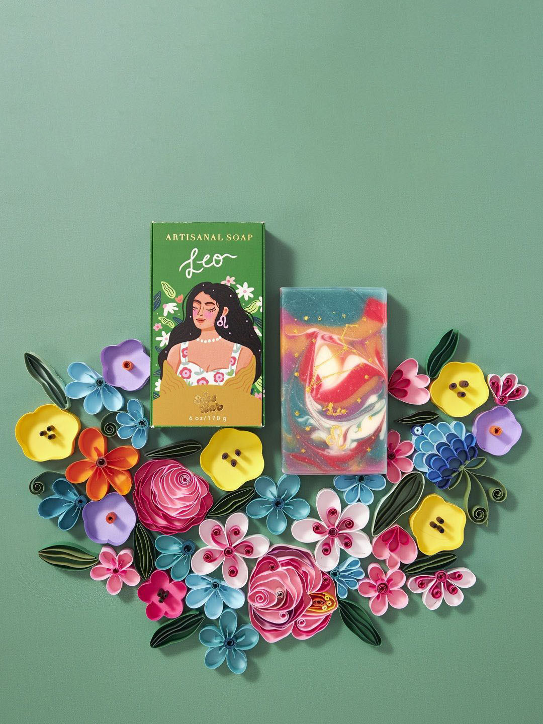 The Sass Bar Leo Star Sign Soap- 135 g