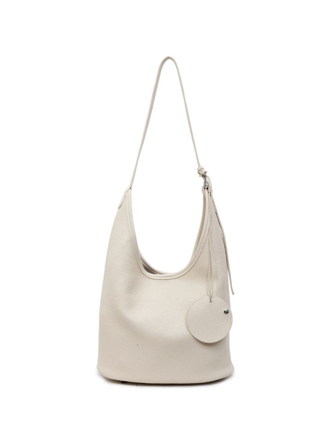 CORSICA Half Moon Handheld Bag With Zip Details