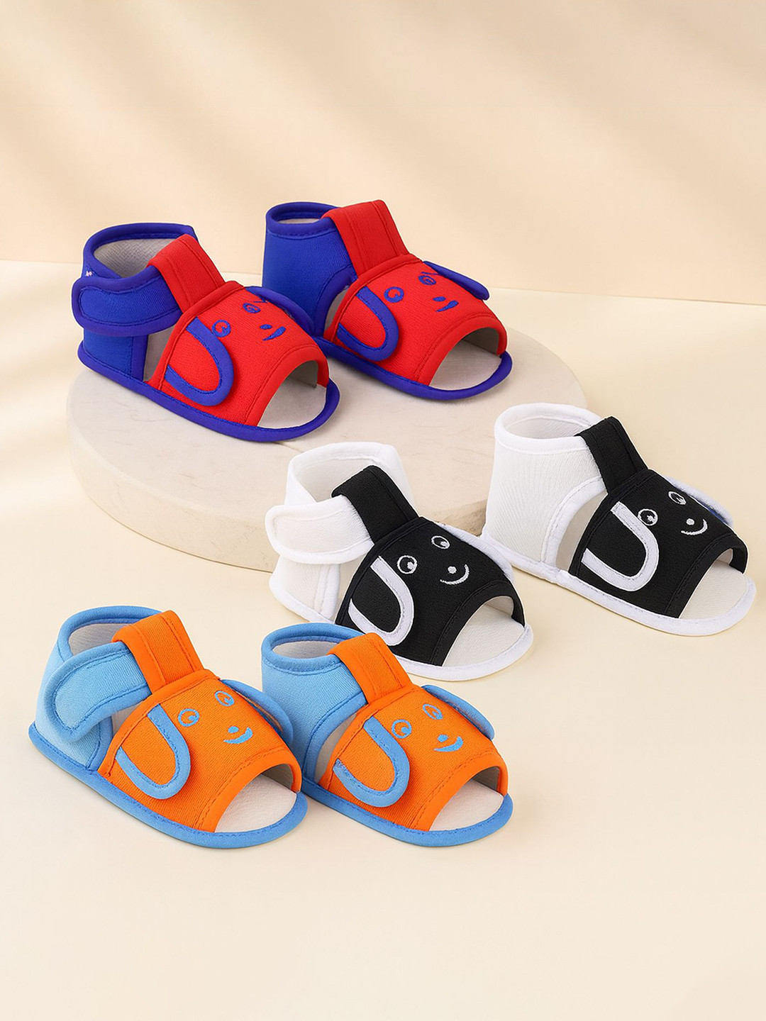 ONFEET 3 Pair Of Kid Cotton Booties