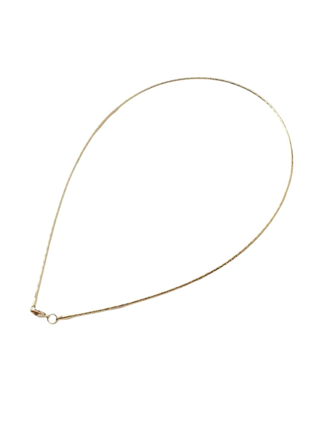 J D Jewellers Gold-Plated Chain