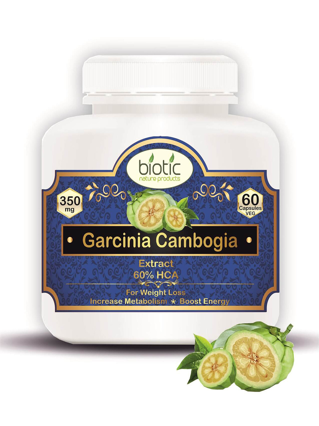 Biotic Garcinia Cambogia Extract Capsules 60 Capsules