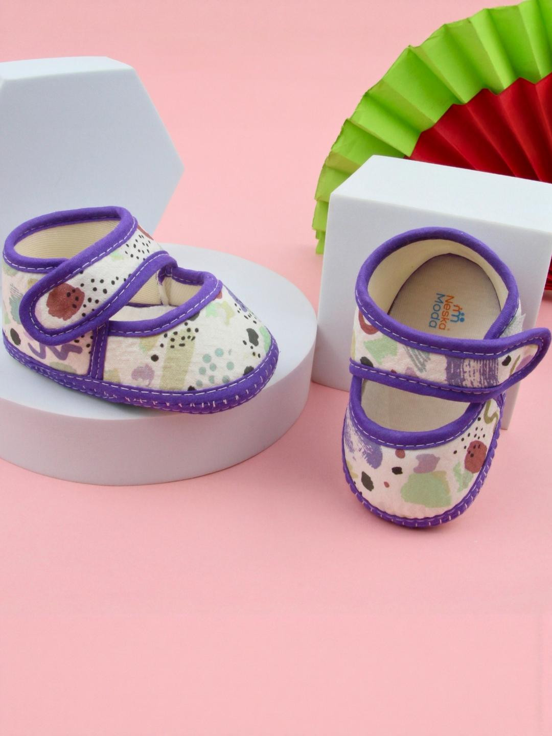 NESKA MODA Pack Of 1 Baby Girls Cotton Belly Sandal