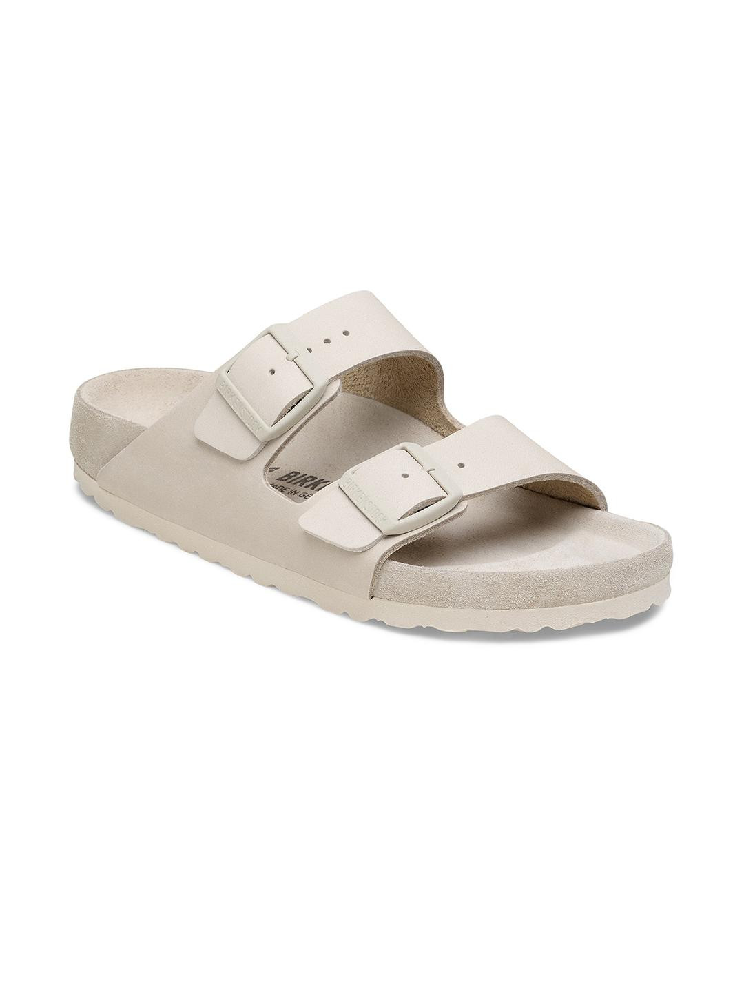 Birkenstock Unisex Beige Casual Slip-On Comfort Sandals