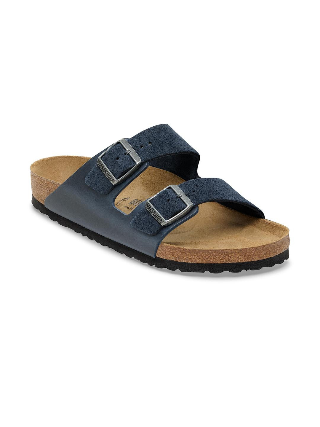 Birkenstock Men Blue Casual Slip-On Comfort Sandals